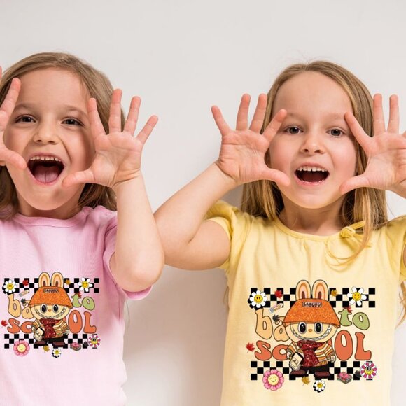 ๐ Kids Fall Vibe Tee โ Labubu Edition ๐ - Picture 3 of 5